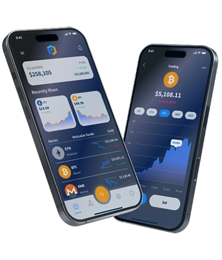 Dashboard per smartphone di Solido Coinvia